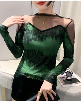 Long sleeve bottoming shirt T-shirt for women