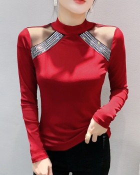 Autumn and winter bottoming shirt tops for women