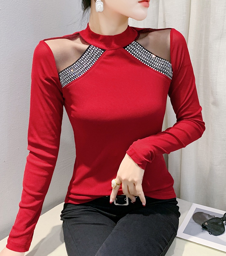 Autumn and winter bottoming shirt tops for women