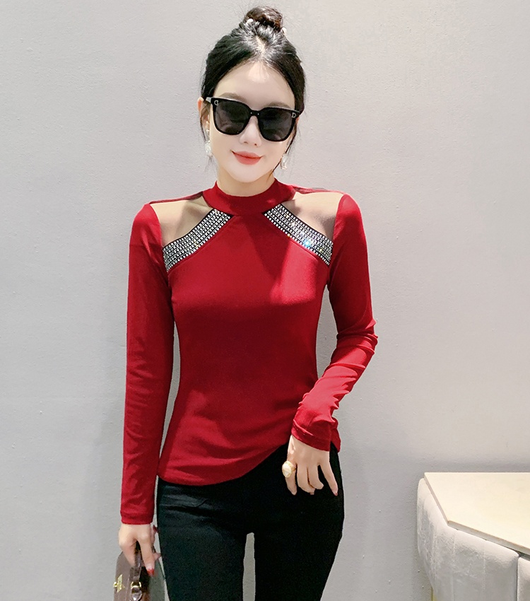 Autumn and winter bottoming shirt tops for women