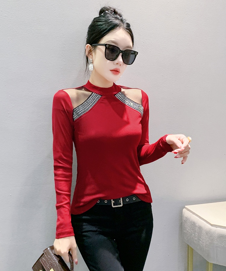 Autumn and winter bottoming shirt tops for women