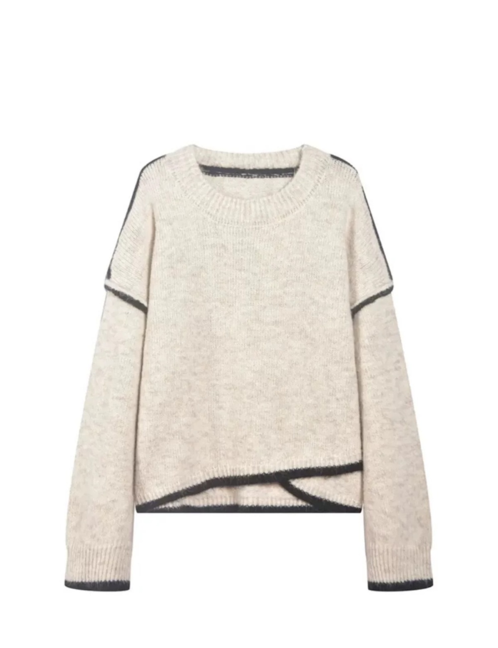 Niche lazy Casual autumn and winter sweater for women