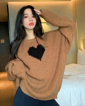 Unique Korean style tops autumn and winter sweater for women