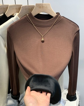 Autumn and winter tops bottoming shirt for women