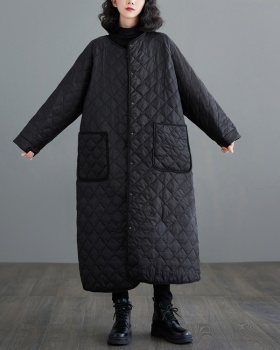 Quilted loose overcoat thick personality coat