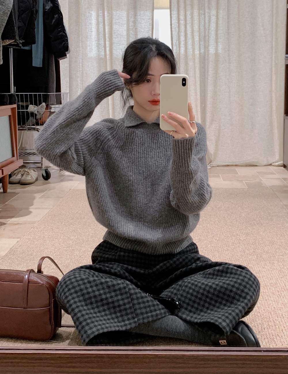 Korean style all-match wool autumn and winter sweater