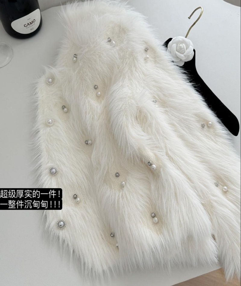 Short elmo slim coat all-match winter beading tops