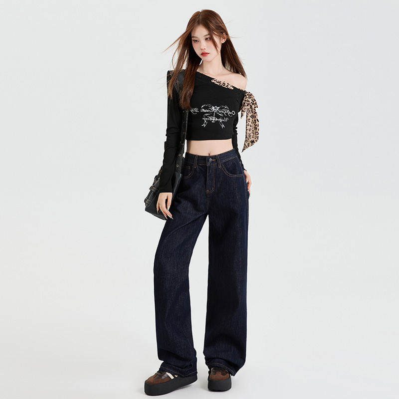 Drape mopping pants autumn and winter long pants for women