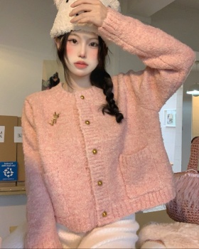 Long sleeve sweater autumn and winter coat for women