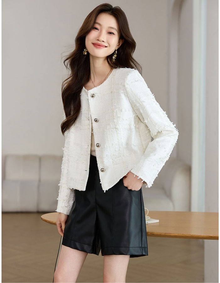 Temperament spring and autumn coat chanelstyle jacket for women