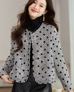 Chanelstyle short cardigan temperament coat for women