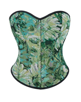 Printing painting tight corset wears outside retro vest