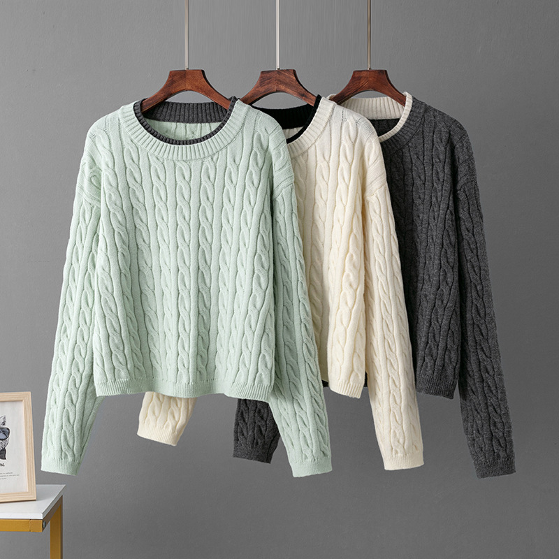 Lazy colors autumn and winter sweater for women