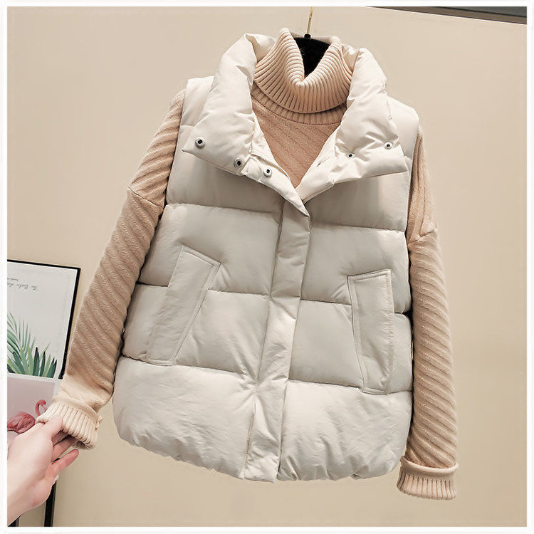 Autumn sleeveless vest loose large yard coat