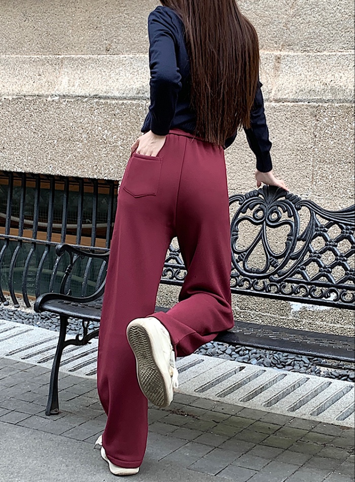 Banana pants sweatpants plus velvet work clothing for women