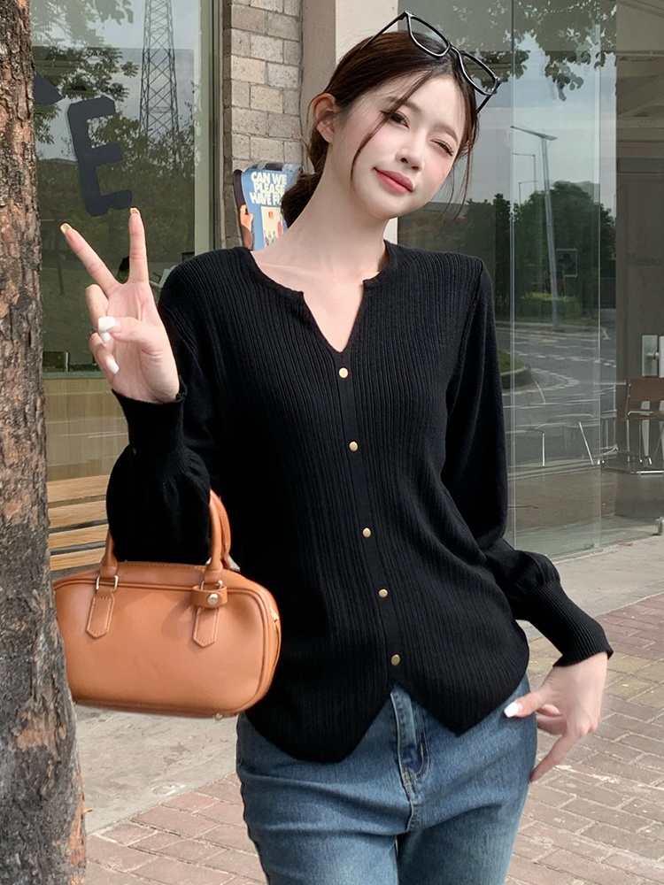 Autumn and winter college style coat loose tops for women