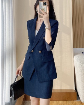 Business business suit commuting short skirt 2pcs set