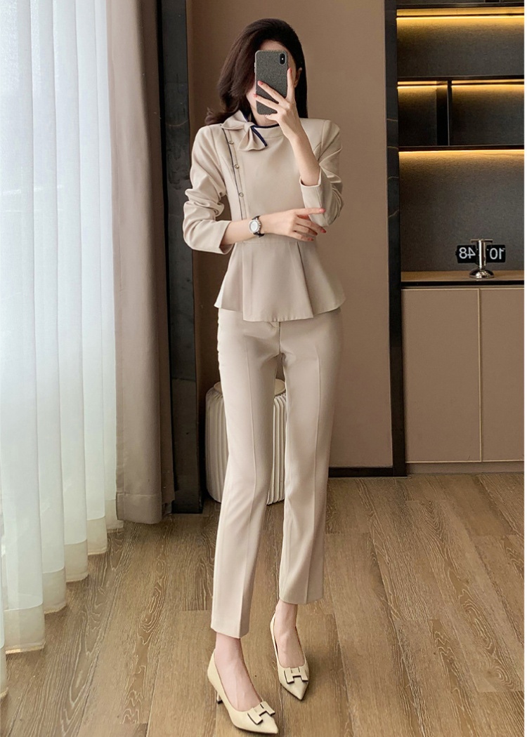 Temperament uniform business suit 2pcs set for women