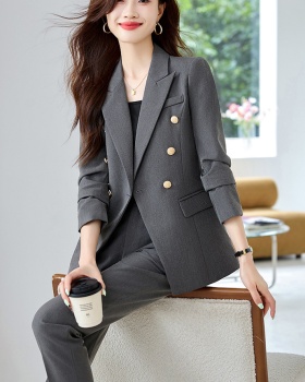 Autumn and winter business suit coat 2pcs set for women