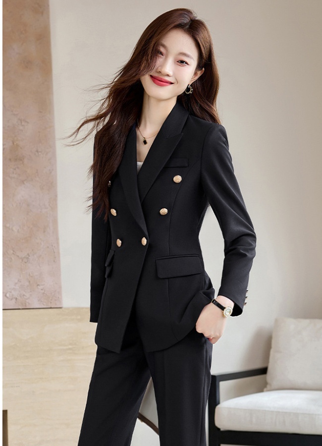 Autumn and winter business suit coat 2pcs set for women