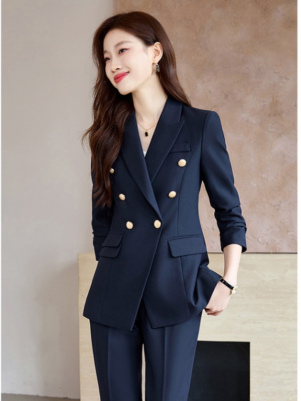 Autumn and winter business suit coat 2pcs set for women