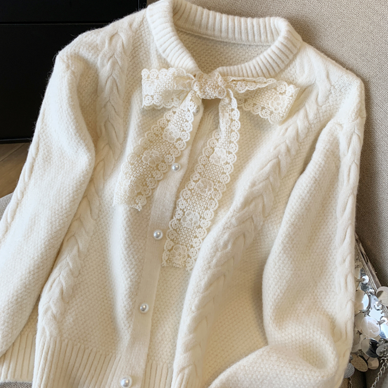 Sweet sweater France style cardigan