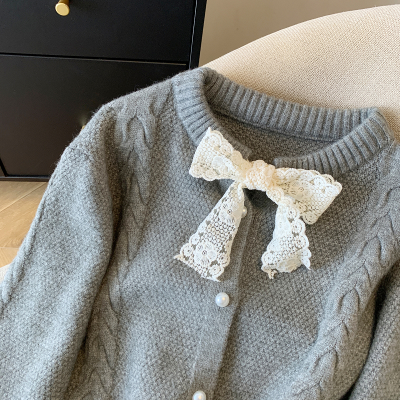 Sweet sweater France style cardigan