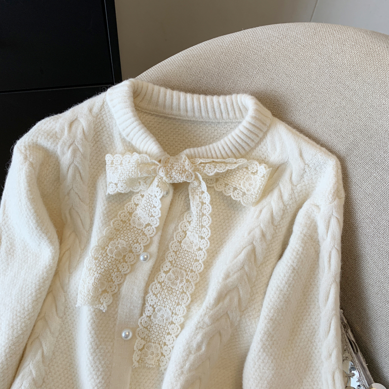 Sweet sweater France style cardigan