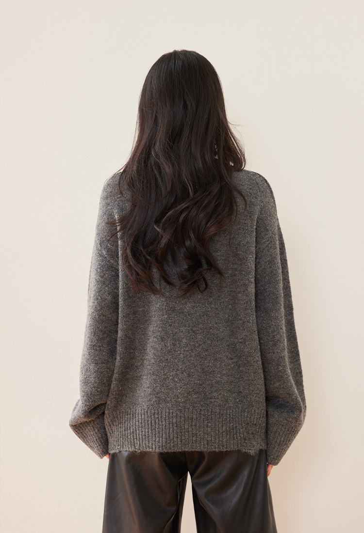 Mushroom autumn loose sweater