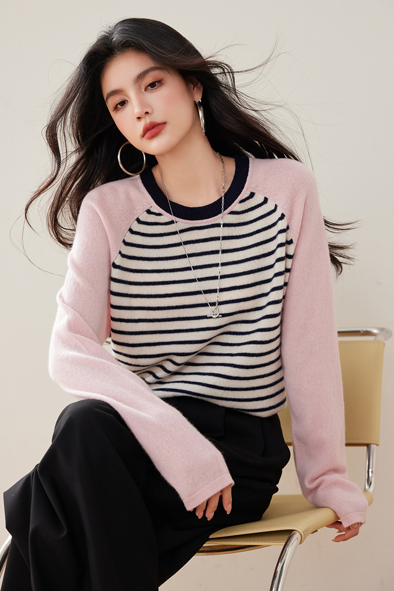 Autumn wool all-match slim loose sweater for women