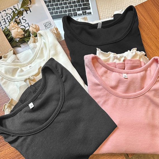 Long sleeve bottoming shirt T-shirt for women