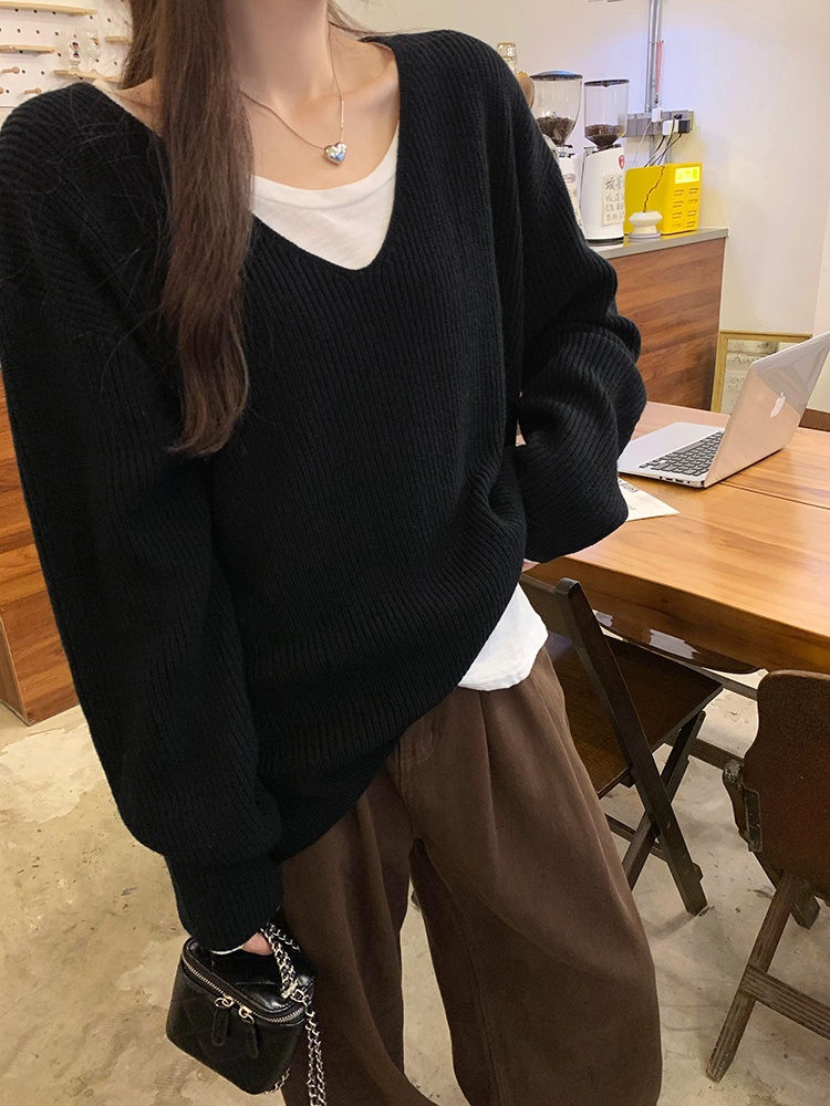 Loose bottoming tops autumn and winter sweater