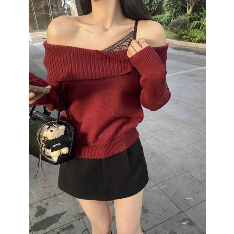 Sling tops enticement sweater for women