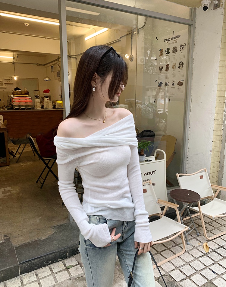 Autumn and winter tops bottoming shirt for women