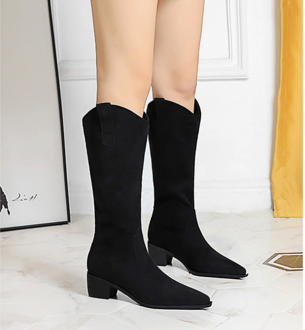 Winter broadcloth boots banquet women's boots