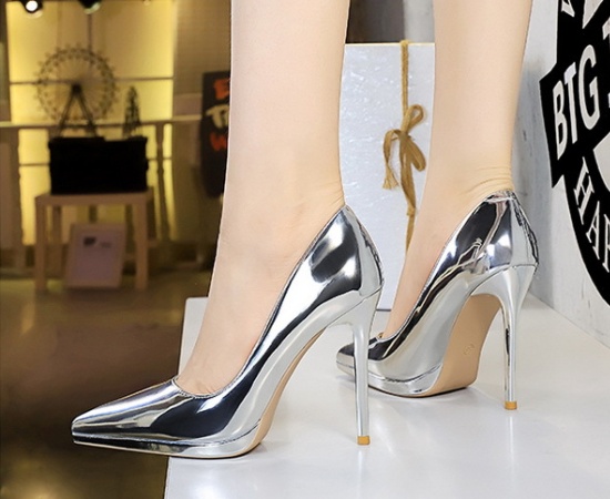 Banquet high-heeled shoes pointed shoes for women