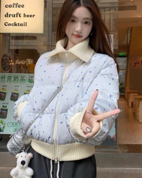 Korean style cotton coat thick coat for women