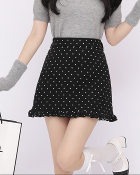 Slim autumn and winter short skirt temperament woolen skirt