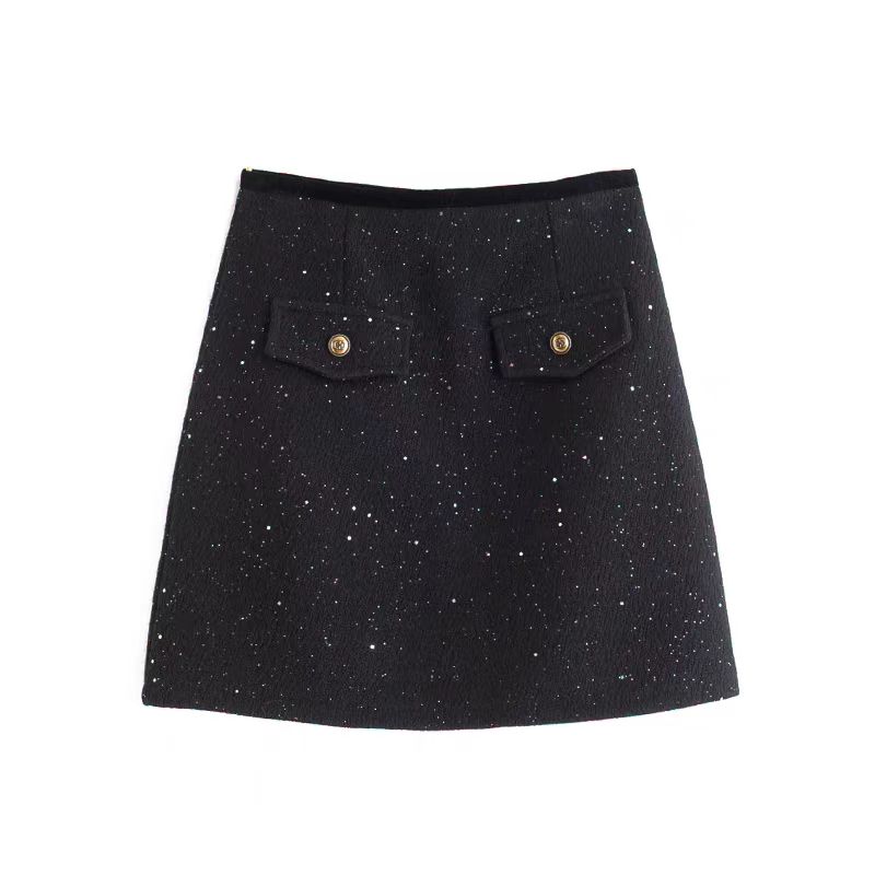 Package hip skirt chanelstyle short skirt for women