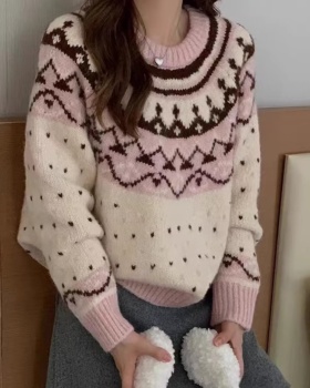 Show young tops artistic sweater for women