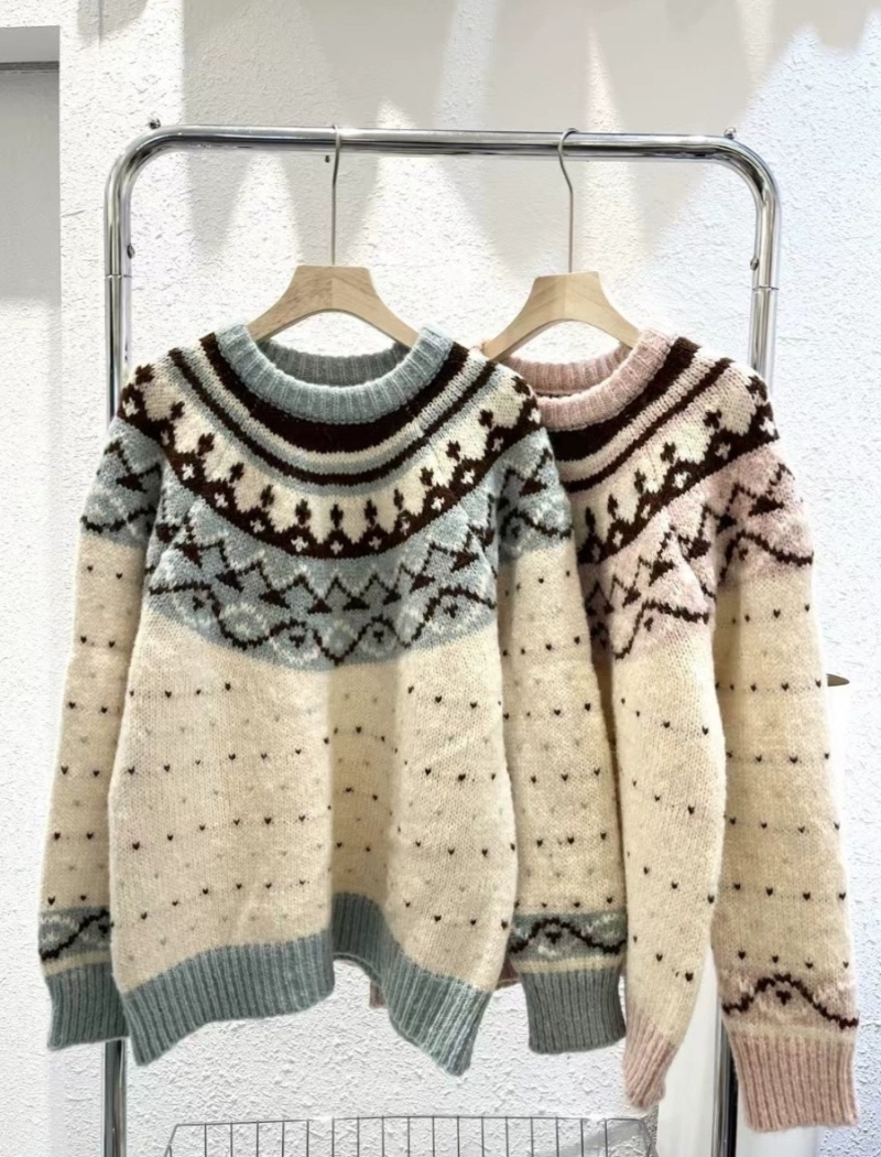 Show young tops artistic sweater for women