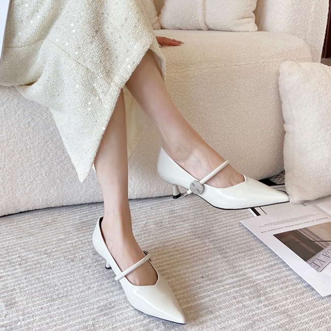 Spring and autumn high-heeled shoes shoes for women