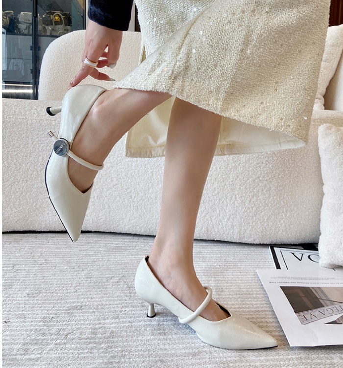 Spring and autumn high-heeled shoes shoes for women