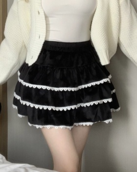 Cake autumn and winter short skirt A-line skirt for women