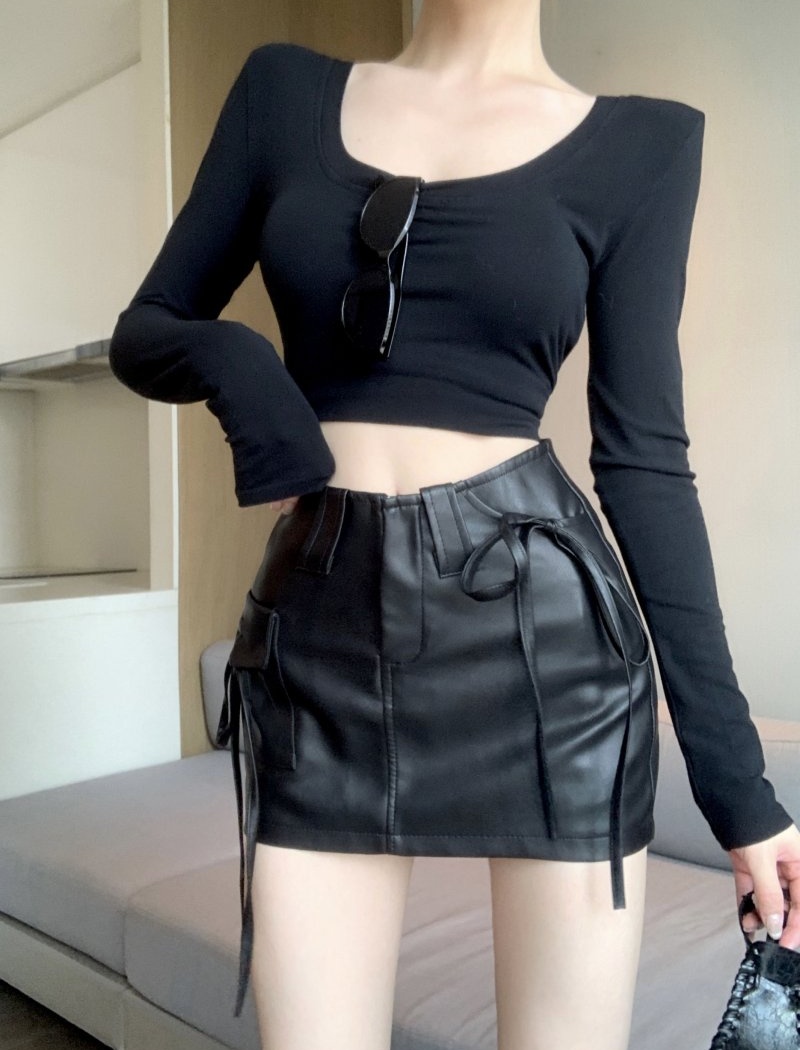 A-line short skirt frenum skirt for women