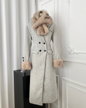 Thick spicegirl overcoat woolen woolen coat for women