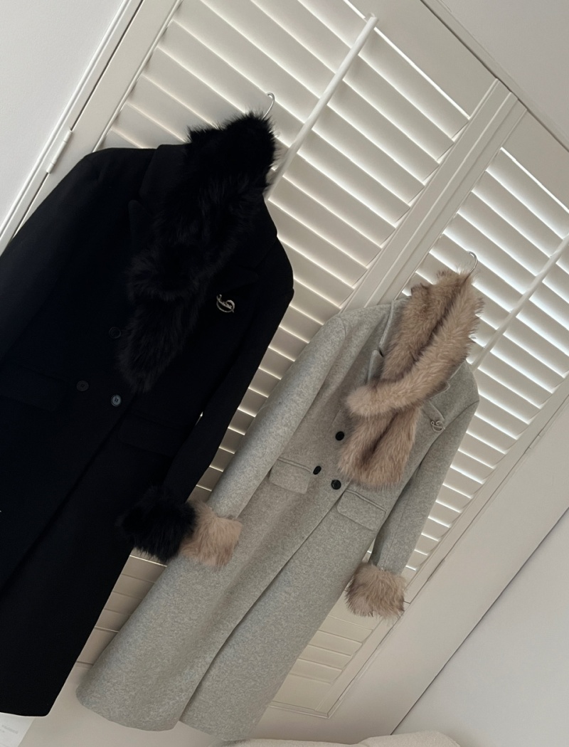 Thick spicegirl overcoat woolen woolen coat for women