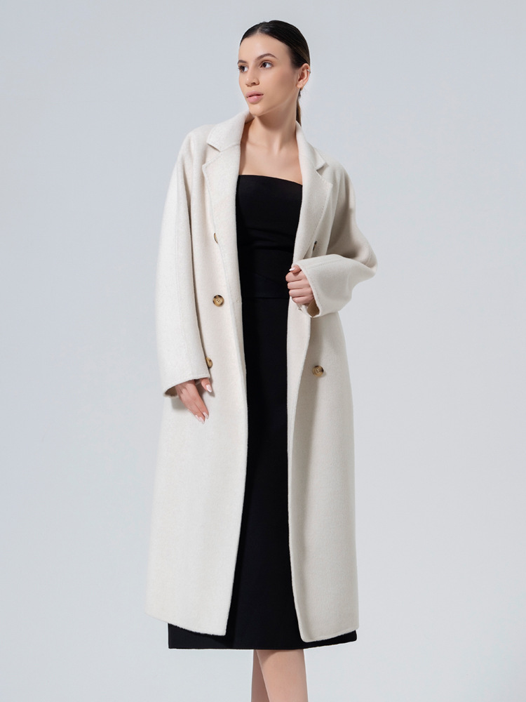 Temperament woolen coat overcoat for women