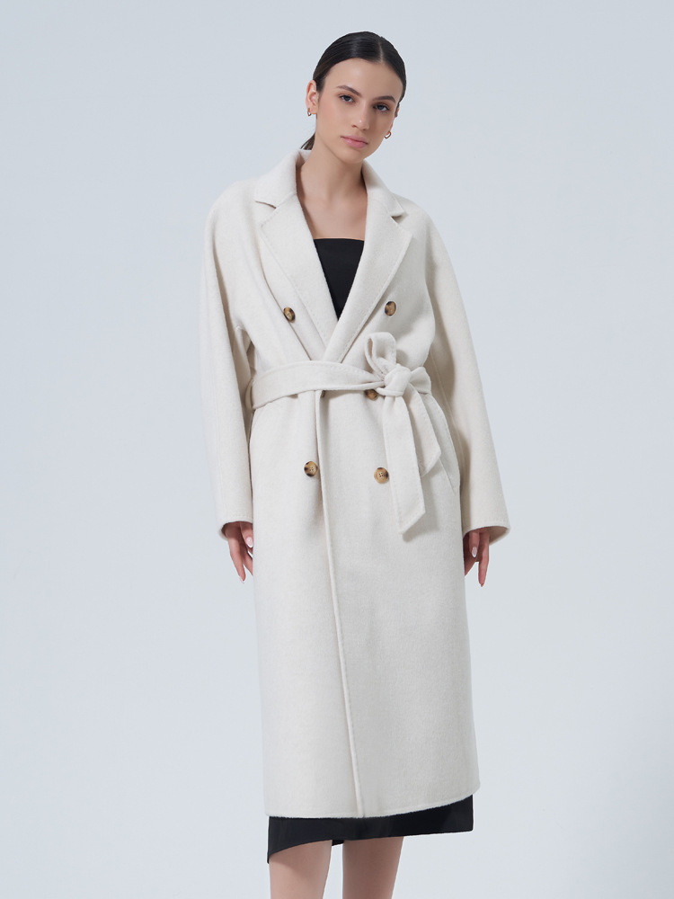 Temperament woolen coat overcoat for women