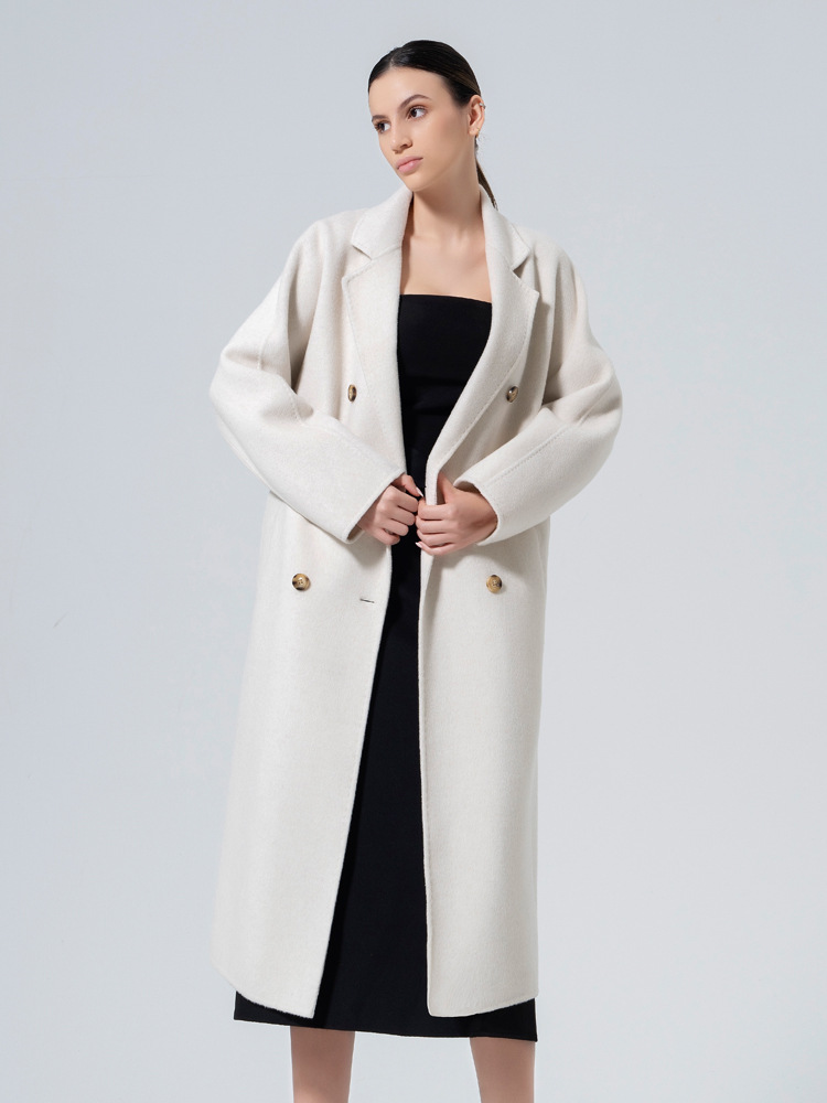 Temperament woolen coat overcoat for women